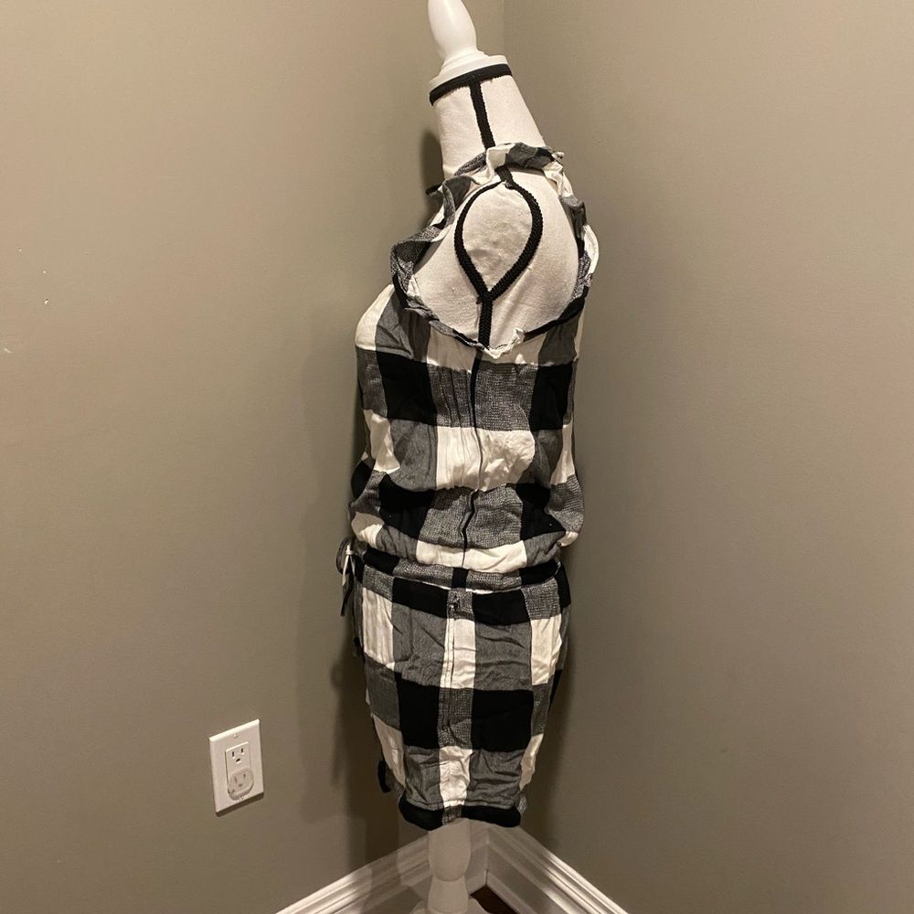 Anthropologie Cloth & Stone checkered gingham romper - Picture 4 of 15